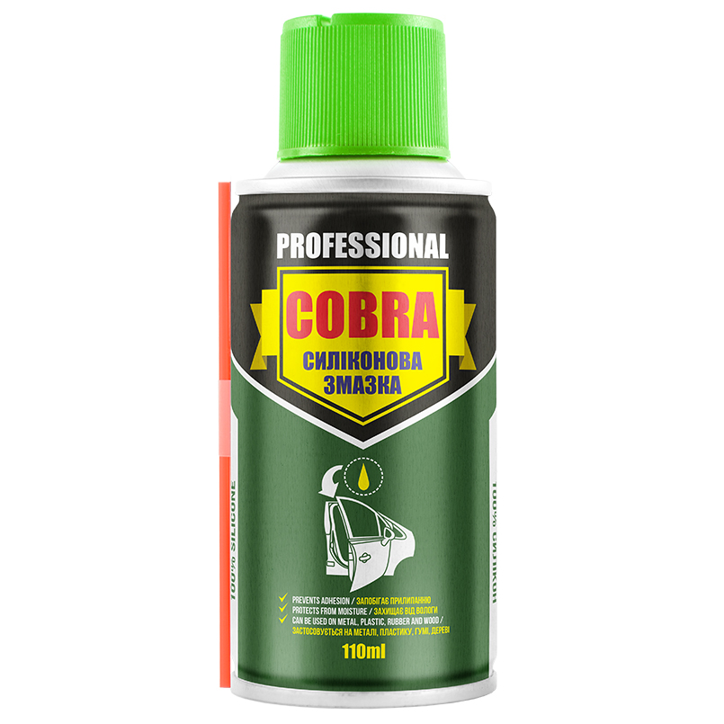 Силіконова змазка Nowax SILICONE SPRAY COBRA, 110мл